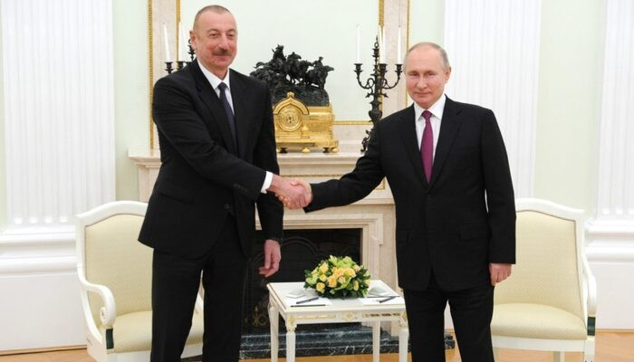 Переговоры Путина и Алиева завершились