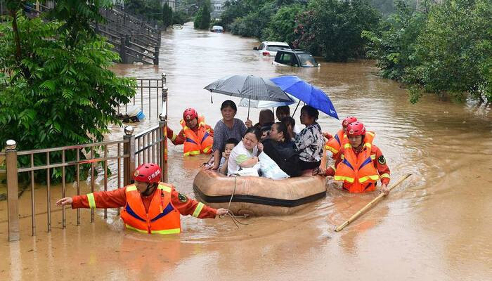 Число жертв наводнения в Китае выросло до 25 человек