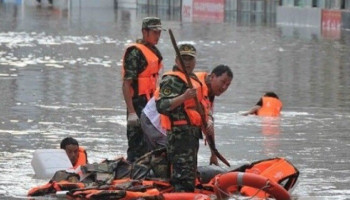 Число погибших из-за наводнений в провинции Хэнань в Китае возросло до 63