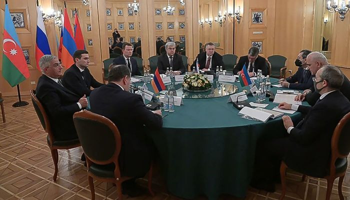 Состоялось заседание трёхсторонней Рабочей группы под совместным председательством вице-премьеров Азербайджанской Республики, Республики Армения и Российской Федерации