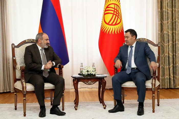 Nikol Pashinyan held a meeting with Kyrgyzstan president Sadyr Zhaparov