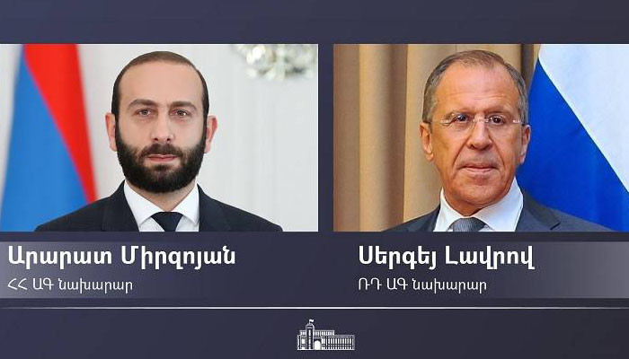 Встреча Сергея Лаврова и Арарата Мирзояна состоится 31 августа в Москве