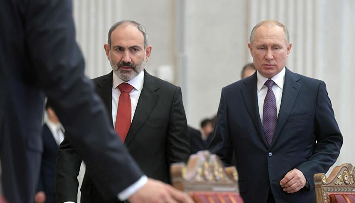 Путин обсудил с Пашиняном нагорно-карабахский конфликт