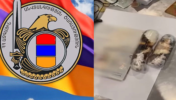 СНБ Армении: Гражданин Франции перевез кокаин рейсом Ницца-Париж-Ереван