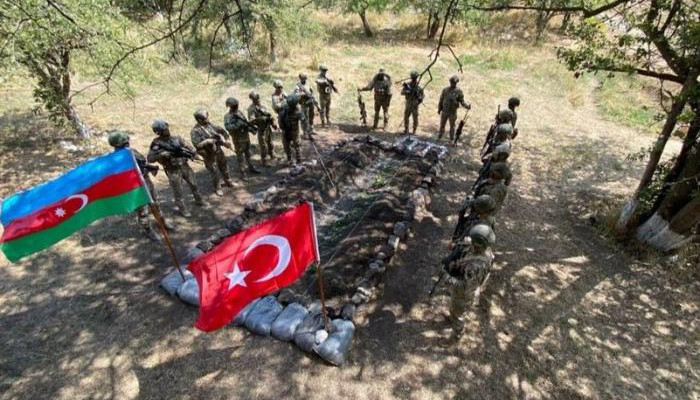 Քաշաթաղի շրջանում շարունակվում են ադրբեջանա-թուրքական համատեղ զորավարժությունները
