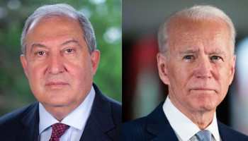 Armen Sarkissian addressed a message to Biden