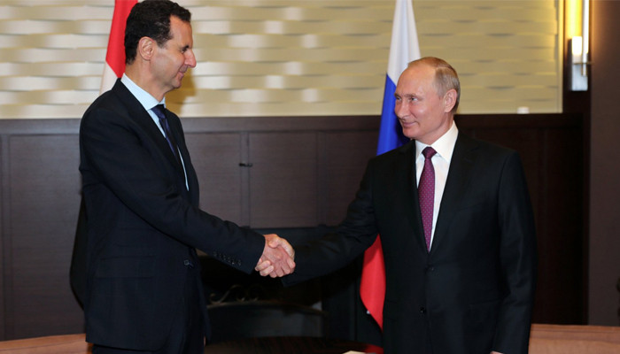 Башаром Асадом с необъявленным визитом прибыл в Москву