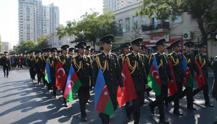 В Баку отпраздновали освобождения от армян и большевиков