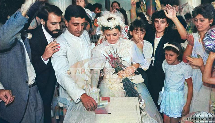 Պատմական լուսանկար. անկախ Հայաստանի առաջին ամուսնական զույգը