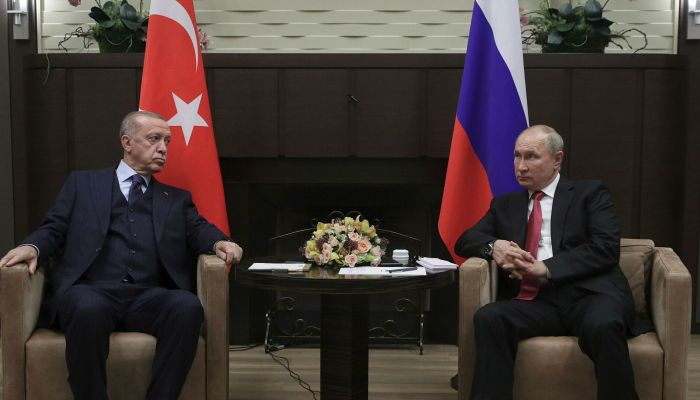 Путин назвал встречу с Эрдоганом содержательной