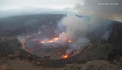Dünyanın en aktif volkanlarından Kilauea Yanardağı'nda patlama!