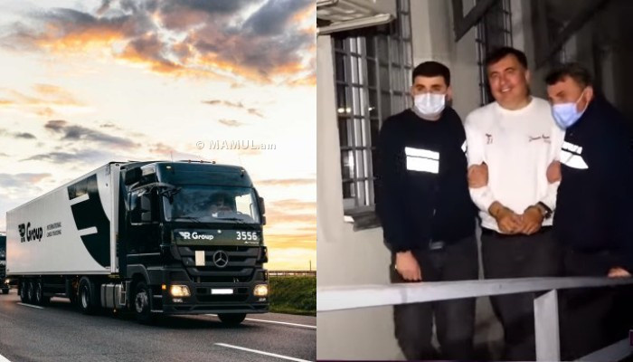 Саакашвили приехал в Грузию в вентиляционной кабине трейлера по перевозке зелени