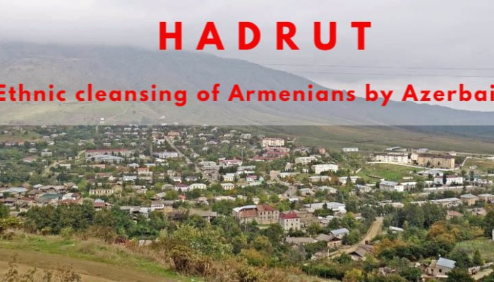 Gegham Stepanyan: Occupied Hadrut is undeniable proof of Azerbaijan's policy of hatred and ethnic cleansing against Armenians
