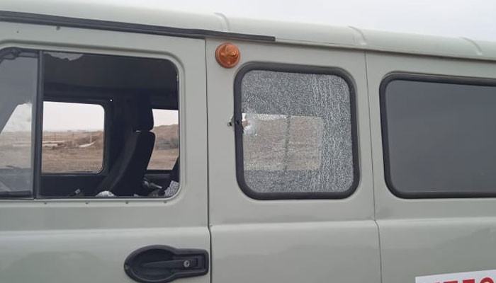 АО Арцаха: ВС Азербайджана открыли огонь по санитарной машине одной из частей Армии обороны