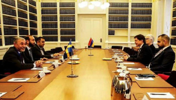 Ararat Mirzoyan met with the Speaker of the Swedish Riksdag Andreas Norlén