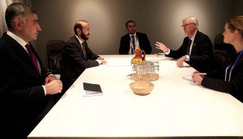 Meeting of Foreign Minister of Armenia with the Foriegn Minister of The Netherlands