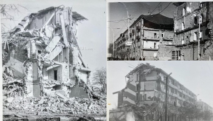 1988թ․ երկրաշարժի ավերիչ հետևանքները. չհրապարակված լուսանկարներ