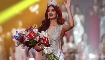 India’s Harnaaz Sandhu wins Miss Universe contest held in Israel