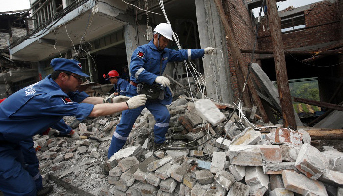 На юго-западе Китая произошло землетрясение магнитудой 5,5