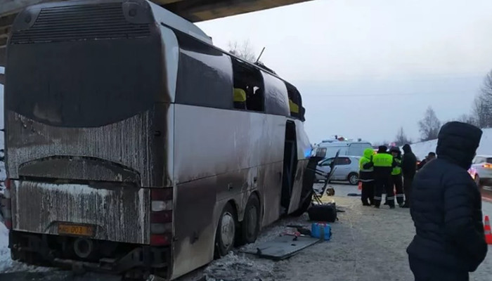 В ДТП с автобусом в Рязанской области погибли пять человек