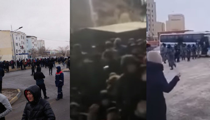 Ղազախստանում շարունակվում են գազի գնի թանկացման դեմ բողոքի ցույցերը