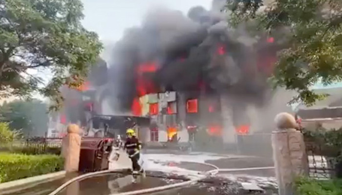 В центральной части Китая прогремел взрыв