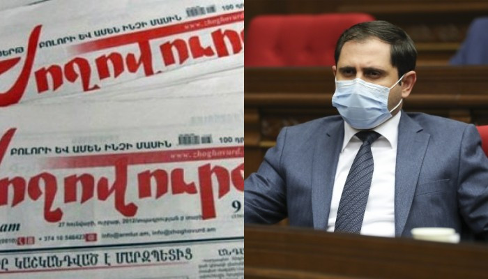«Жоховурд»: Сурен Папикян приступил к работе – новые назначения и увольнения