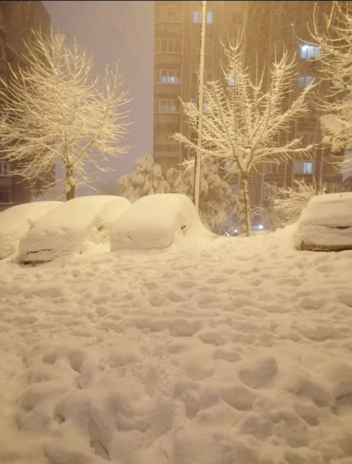 Аномальная зима в Стамбуле