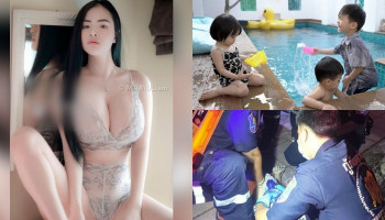 Boy, 2, drowned in pool while OnlyFans model mum partied for photoshoot inside