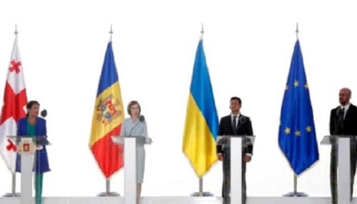 Евросоюз начал рассмотрение заявок на членство Украины, Грузии и Молдовы