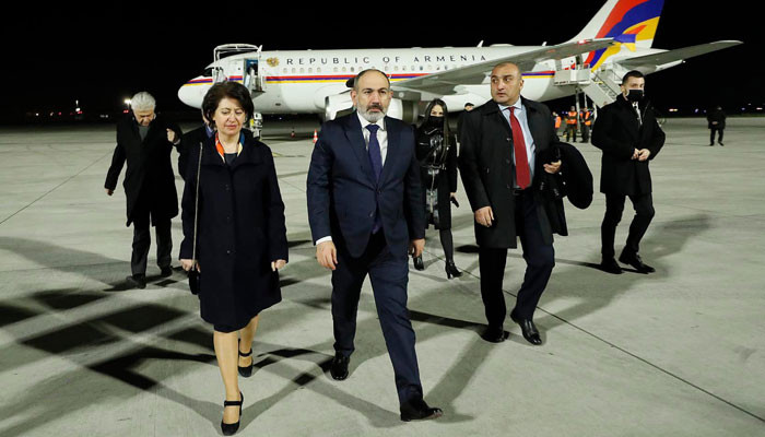 PM Pashinyan arrives in France on a working visit