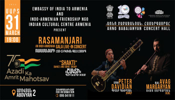 “RASAMANJARI” An Indo-Armenian Gala Live In Concert in Yerevan