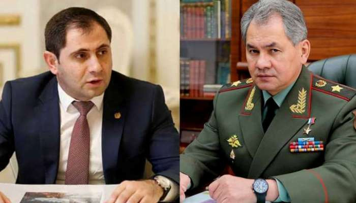 Шойгу обсудил с коллегой из Армении ситуацию в Нагорном Карабахе