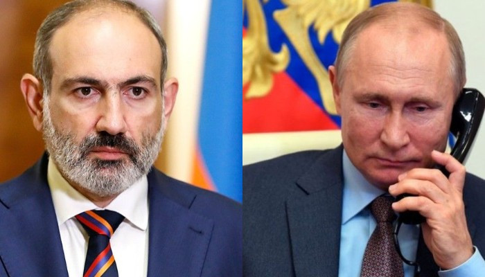 Пашинян вновь обсудил с Путином поддержание стабильности в Нагорном Карабахе