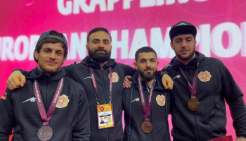 Հայաստանի գրեփլինգի հավաքականը 1 արծաթե և 2 բրոնզե մեդալ է նվաճել Եվրոպայի առաջնությունում
