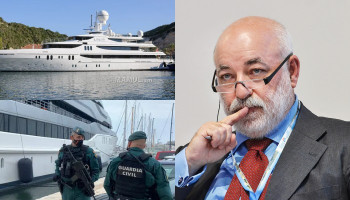 Spanish police and FBI seize superyacht in Mallorca linked to Putin ally