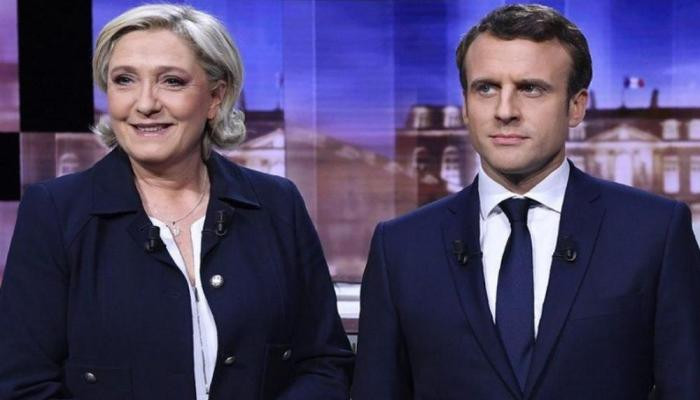 Exit Poll: Макрон и Ле Пен набирают по 24% голосов на выборах президента Франции