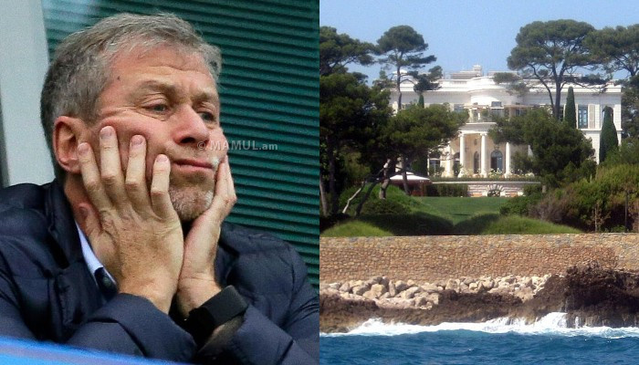 French authorities froze Abramovich’s villa on the Cote d’Azur