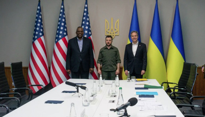 Госсекретарь Блинкен и министр обороны США Остин посетили Киев
