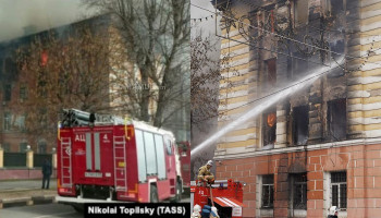 При пожаре в оборонном НИИ в Твери погибли 18 человек