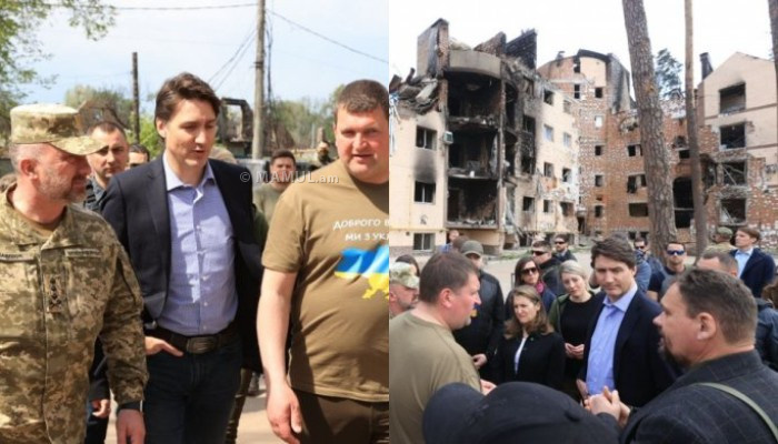 Trudeau makes surprise visit to Ukraine, meets with Zelensky