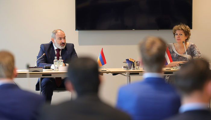 The Prime Minister visits the Confederation of Netherlands Industry and Employers to present investment opportunities in Armenia to local businessmen