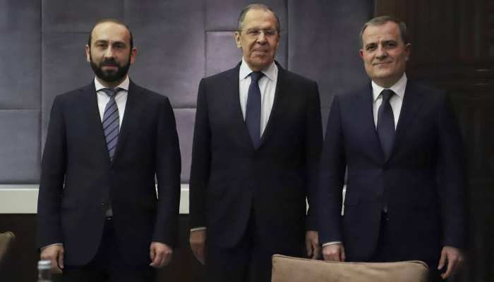 Տեղի է ունեցել Հայաստանի, Ռուսաստանի ու Ադրբեջանի ԱԳ նախարարների հանդիպումը