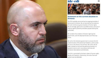 Армен Ашотян: Самая большая в мире политическая семья осудила регресс демократии в Армении