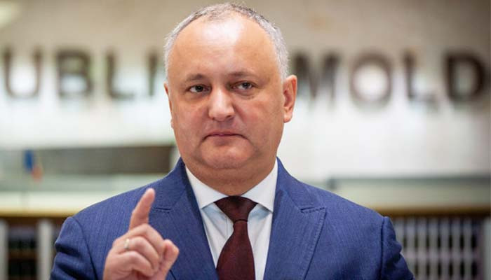 Moldova's ex-president Dodon suspected of treason