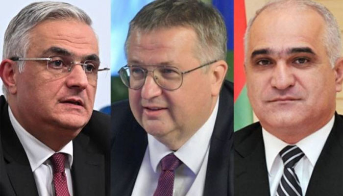 Состоялось заседание трёхсторонней Рабочей группы под совместным председательством вице-премьеров Азербайджанской Республики, Республики Армения и Российской Федерации