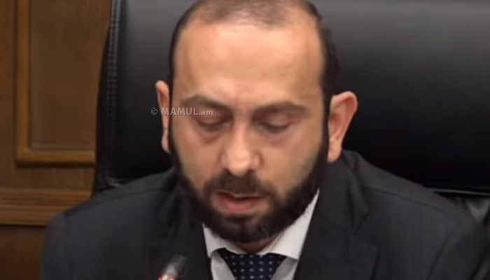 Арарат Мирзоян: Азербайджанская сторона отменила встречу за несколько часов до ее начала