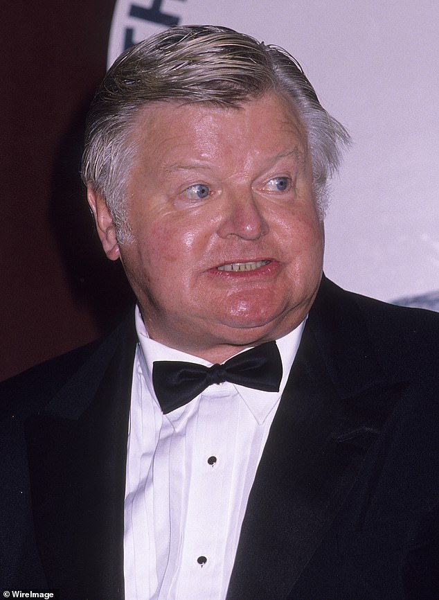The sad, secret life of Benny Hill: The legendary British comedian was 'lonely, depressed and felt ugly' according to a new book which claims he was so frugal that he glued the soles of his tattered shoes back on'. Pictured on November 20, 1989 in New York City