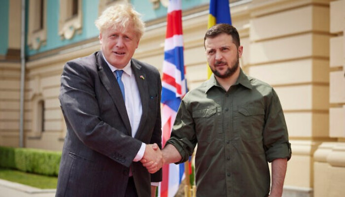 UK’s Johnson makes 2nd Kyiv visit, promises to train thousands of Ukrainian soldiers