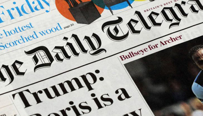 В Pоссии заблокировали сайт британского The Telegraph